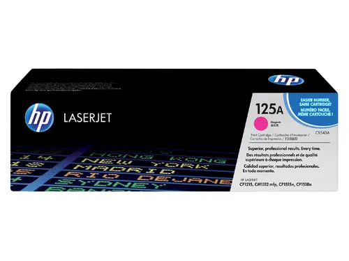 HP CB543A 125A Toner Magenta 1.400 Pagina's Origineel