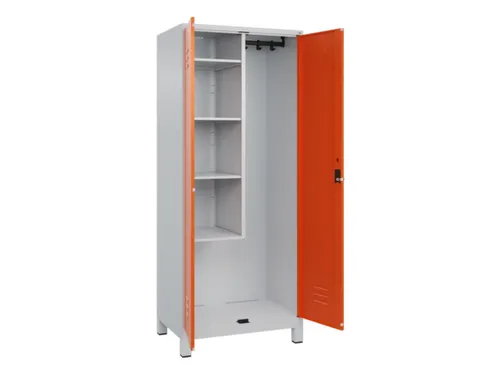 schoonmaakkast,HxBxD 1950x800x500mm,links 4vakken