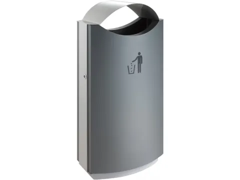 Buitenafvalbak met afdak 68 Liter