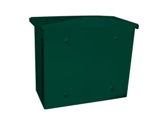 Wandbrievenbus Zamoran Groen Staal - 3