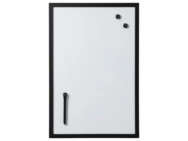 Whiteboard Naga 60 x 40 cm met zwarte omlijsting