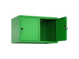 opzetkast,v. locker,2vak.,vak B 400mm,HxBxD 500x800x500mm,draaigrendel