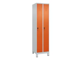 locker,HxBxD 1950x500x500mm,2vak,vak B 250mm,draaigrendel,voeten - 1
