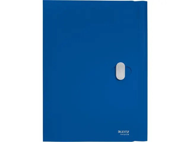 Recycle klepmap uit PP A4 blauw