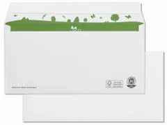 Bong Enveloppen Beeco Ft 110x220mm Zonder Venster Doos 500 Stuks