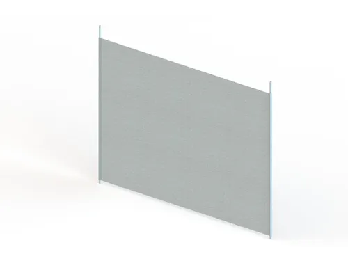 scheidingsplaat,v. inhaakstelling,HxD 500x600mm,doorgaand,staal