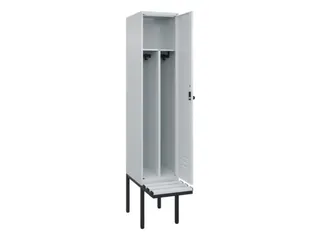 locker voor scheiding van kleding,HxBxD 2120x400x815mm,1vak - 2