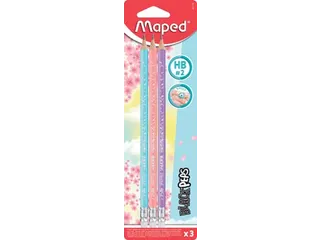potlood Black'Peps Pastel gum 3 stuks - 2