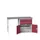 werkbank,HxBxD 930x1500x600mm,linoleumblad,2voeten/1container