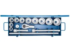 GEDORE D 21 EMU-10 Dopsleutelset 1 inch 15-delig UD profiel 36-80mm