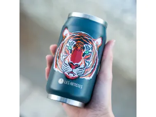 Thermosbeker Les Artistes Paris blik 280ml Tiger met rietje - 6