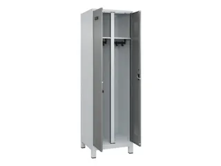 locker voor scheiding van kleding,HxBxD 1950x600x500mm,2vak - 1