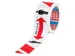 Vloermarkeringstape tesa houd afstand 50mx50mm rood-wit