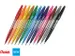 Brushstift Pentel Sign SES15C etui à 12 standaardkleuren