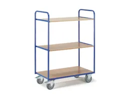 etagewagen,draagverm. 250kg,3etage(s),laadvl. LxB 800x500mm,MDFetage