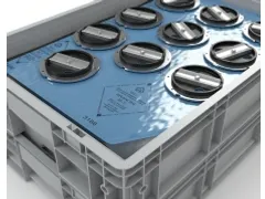 Branofol Hoes 80µm 310x490mm Zijvouw 200mm Blauw