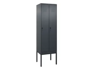 locker voor scheiding van kleding,HxBxD 2120x600x500mm,2vak - 1