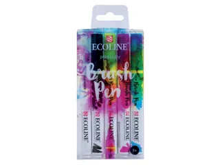 Brushpen Talens Ecoline set à 5 stuks primair - 3
