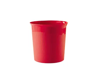 Papierbak HAN Re-LOOP,13 liter rond, rood 100% gerecycled materiaal - 1