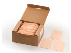 HERMA 6070 Hanglabel 80x150mm Bruin karton met oogje 250 stuks