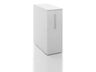 apothekerskast,HxBxD 1162x450x800mm,aanbouw links,decor wit - 1