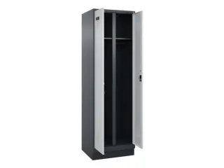locker voor scheiding van kleding,HxBxD 1950x600x500mm,2vak - 1