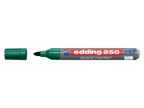 Viltstift Edding 250 Whiteboard Rond Groen 1.5-3mm