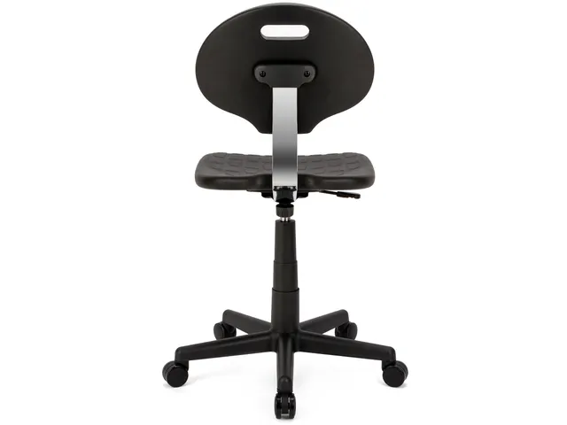 Chaise de travail sur roulettes Medium Noir