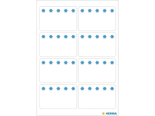 Etiket Herma 3770 26x40mm Diepvries Wit 56 stuks