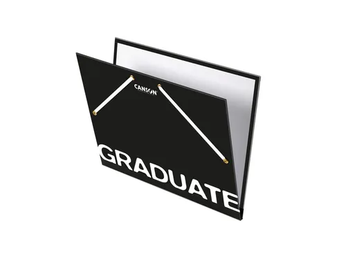 Tekenmap Canson Graduate elastieksluiting 320x450mm zwart