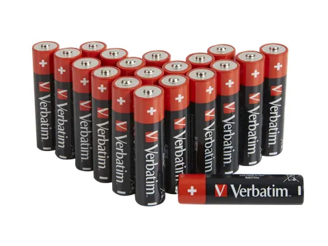 49877 VERBATIM AA Alkaline batterijen 20 Stuks