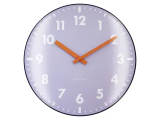 Wandklok NeXtime Duomo 35cm lavendel - 2