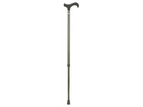 Wandelstok Able2 carbon soft derby handvat zwart