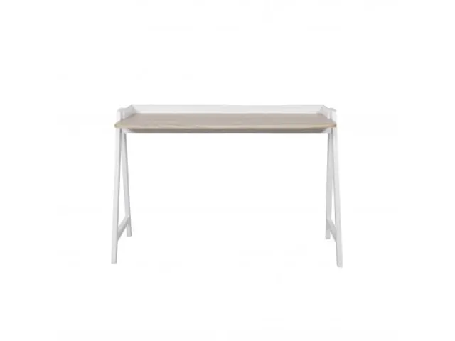 Domestico Thuiswerk Bureau 120x60cm Wit Eiken