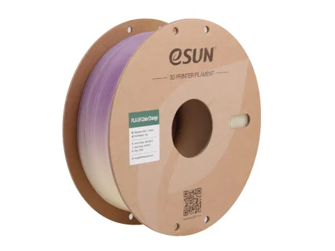 eSUN 3D printer Filament PLA-UV Color Change 1,75 mm Paars 1kg