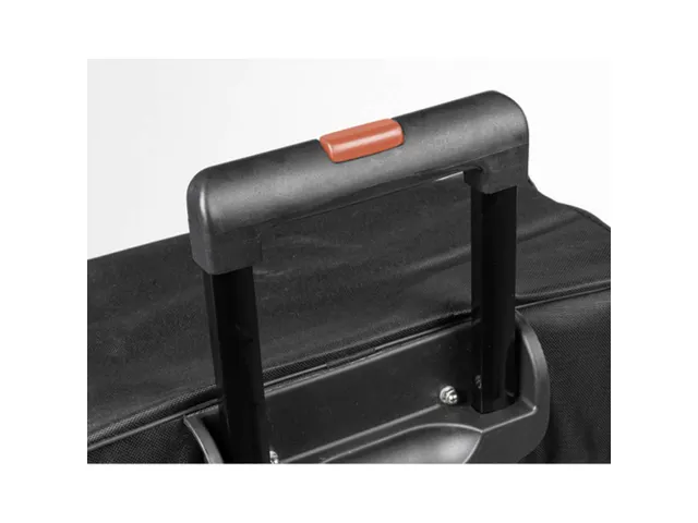 Balie Counter Fabric met Zwart tafelblad 100x32cm