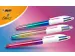 Balpen Bic 4kleuren gradient medium assorti