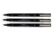 Fineliner Uni-ball Pin zwart 0.1mm