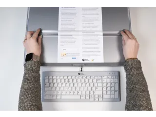 BNEFDESK640CR FlexDesk 640 documenthouder transparant - 5