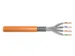 CAT 7 S-FTP installatiekabel 1200 MHz Dca AWG 23/1.250 m Box Sx Oranje
