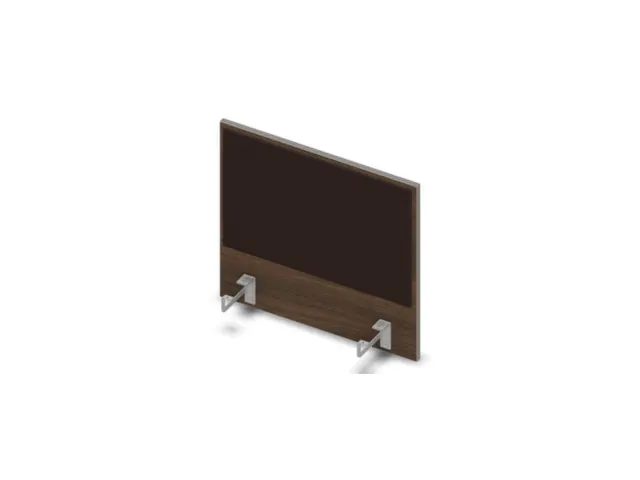 panneau de rehausse p. table de bureau NV brun caryer BN2036-marron