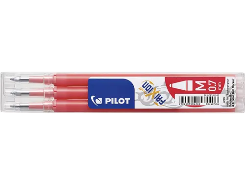 Rollerpenvulling Pilot Frixion Ball 0.7mm BLS-FR7 Koraal Medium Punt