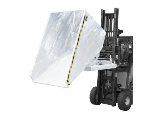 Kiepbak voor spaanders,HxLxB 1095x1720x1070mm,1,2m³,draagverm. 1500kg