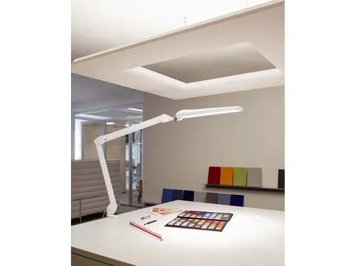 Werkpleklamp MAUL Craft LED tafelklem dimbaar wit