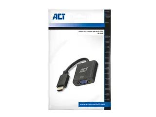 Adapter ACT HDMI naar VGA met audio 0.15 meter - 3