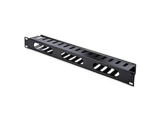 1U Horizontale Kabelgoot met Deksel voor 19 inch Server Rack