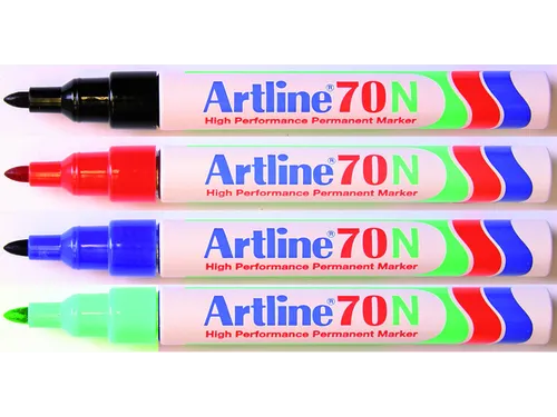 Viltstift Artline 70 rond 1.5mm blauw