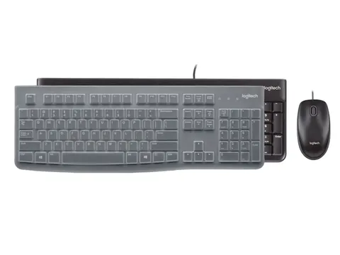 Logitech 956-000014, Toetsenbordbedekking, Silicone, Doorschijnend