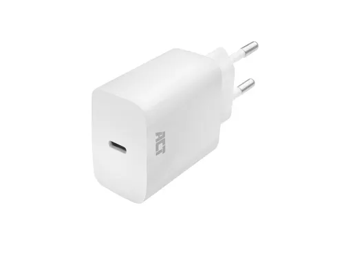 Oplader ACT USB-C 1-poort 20W Power Delivery
