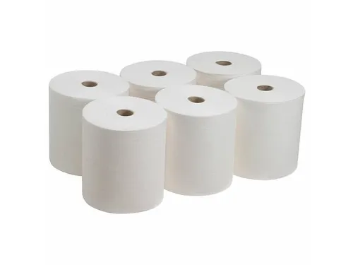 handdoekrol 6238 Ultra Airflex 2-laags wit 180mx19.8cm 6 stuks